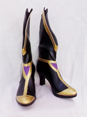 Dynasty Warriors Zhen Luo Cosplay Boots Custom Made