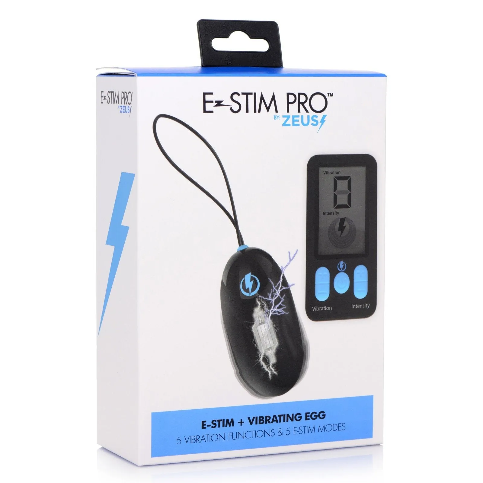 E-stim Pro Silicone Vibrating Egg With Remote Control