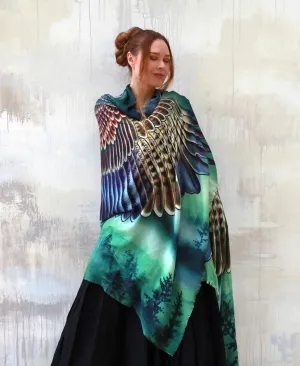 Eagles Wings Pines Shawl