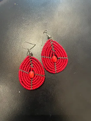 Earrings in Ruby