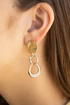 Earrings Reshaping Refinement - Gold ♥ Clip-On N2