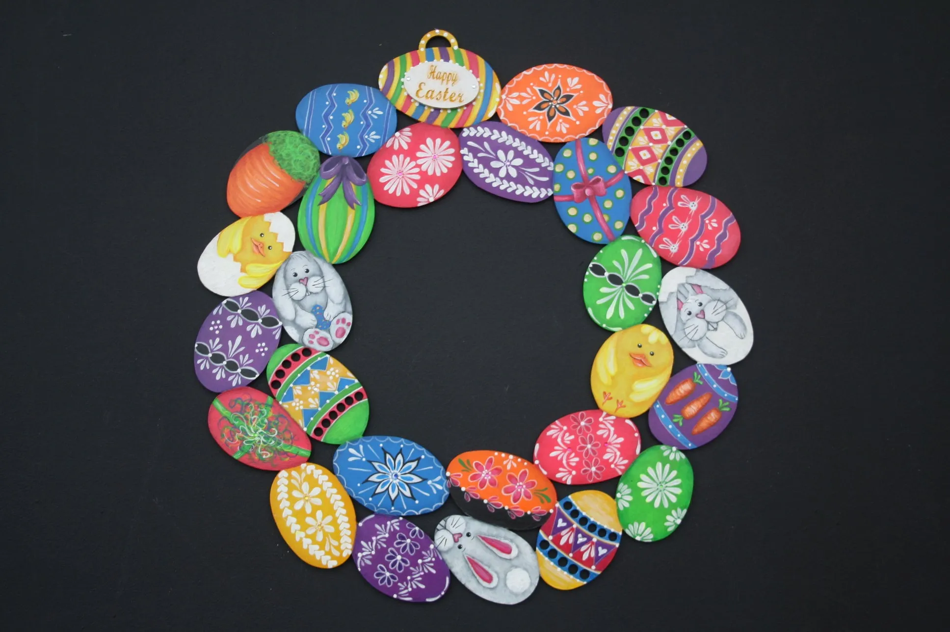 Easter Egg Wreath!