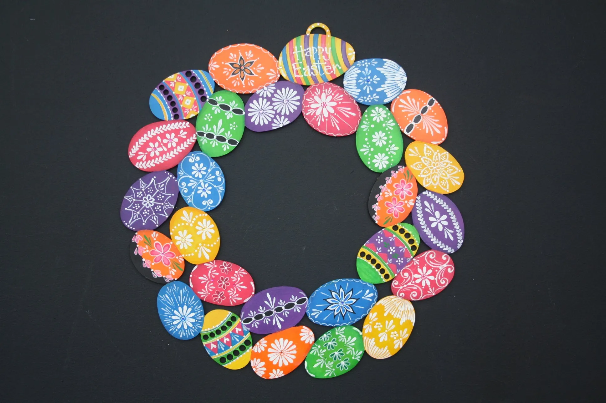 Easter Egg Wreath!