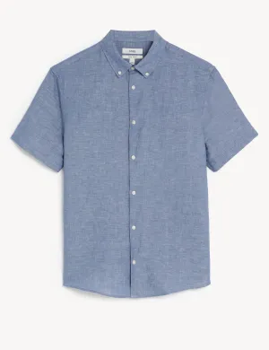 Easy Iron Linen Rich Shirt