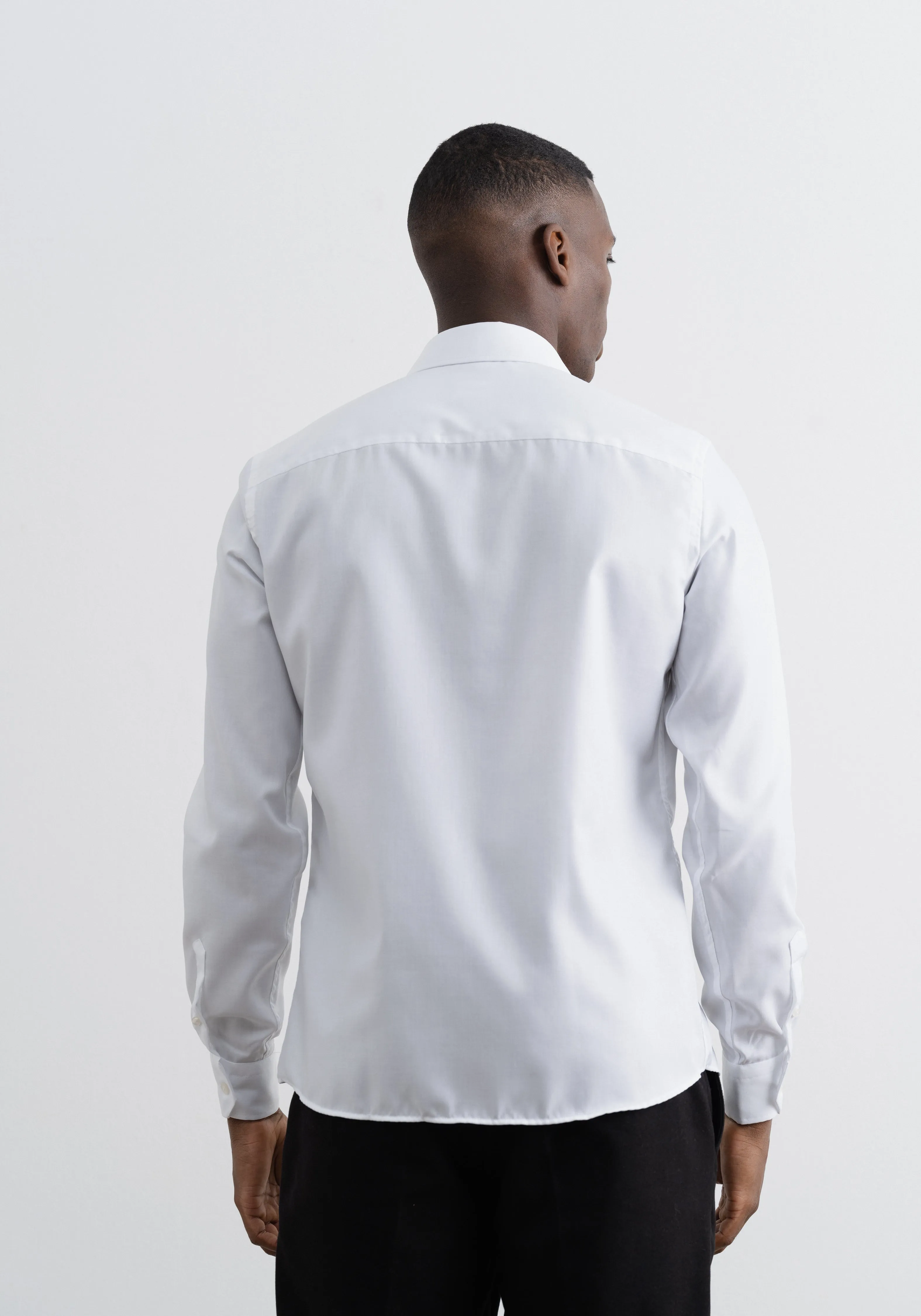 Easy Iron Shirt White