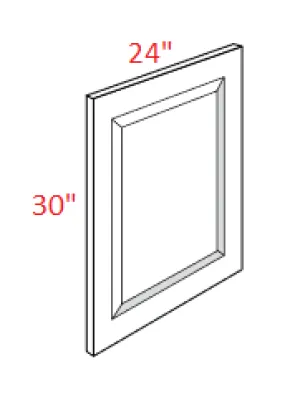 EB02-BDE24 Elegant Smokey Gray Base Decorative End Panel