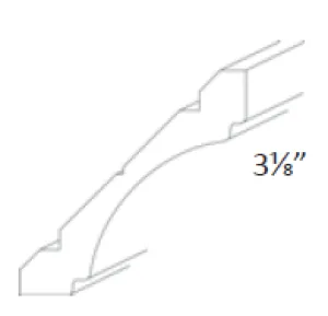 EB22-RCRMC Elegant Dove Cove Crown Molding