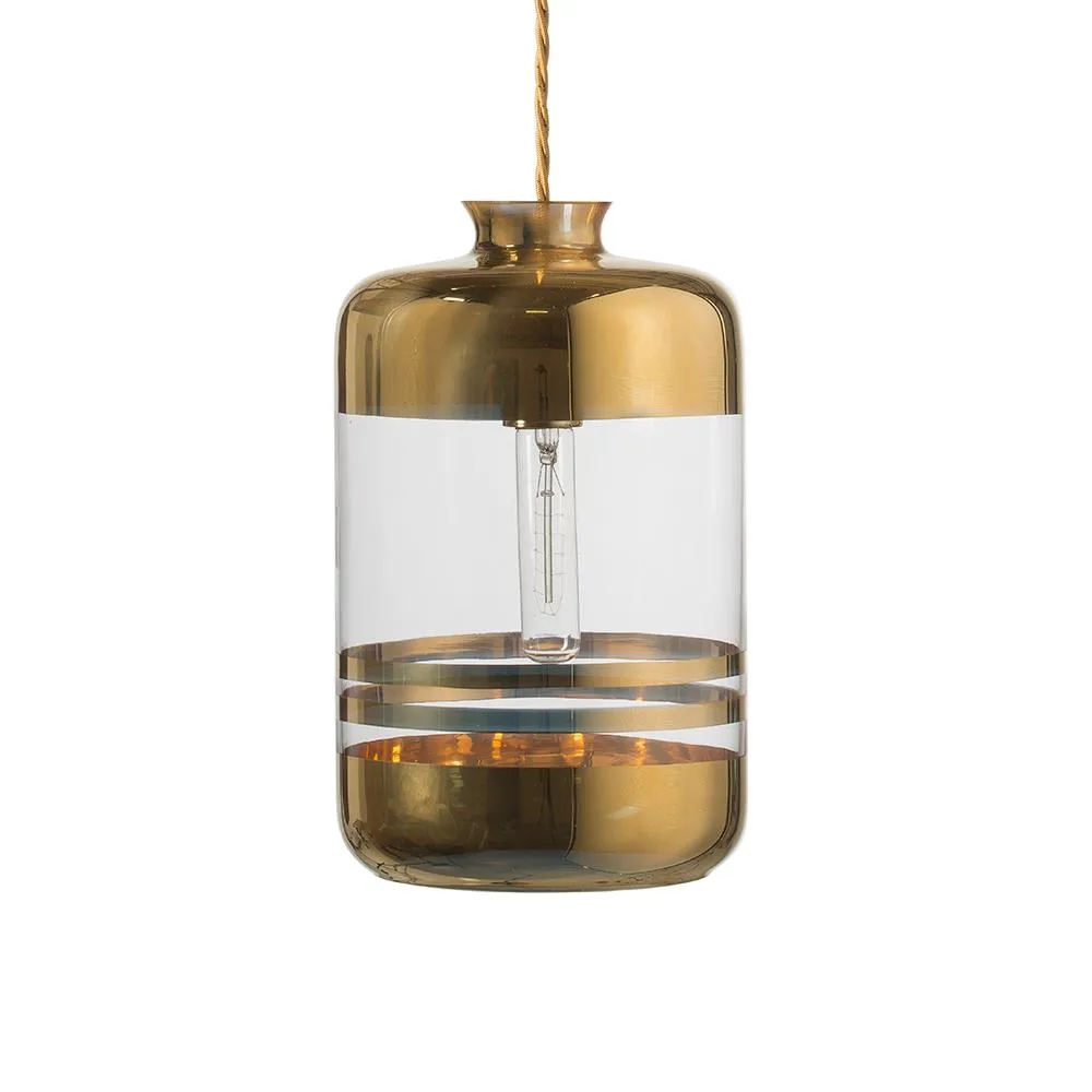 Ebb & Flow Pillar Pendant Light - Striped