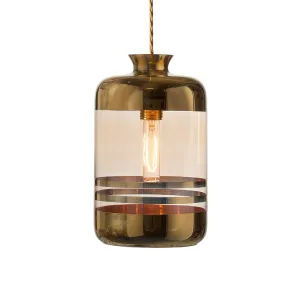 Ebb & Flow Pillar Pendant Light - Striped