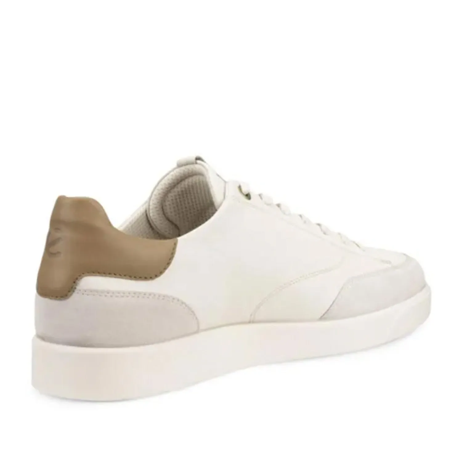 ECCO Men's Street Lite Luxe in Limestone/Nutmeg Brown