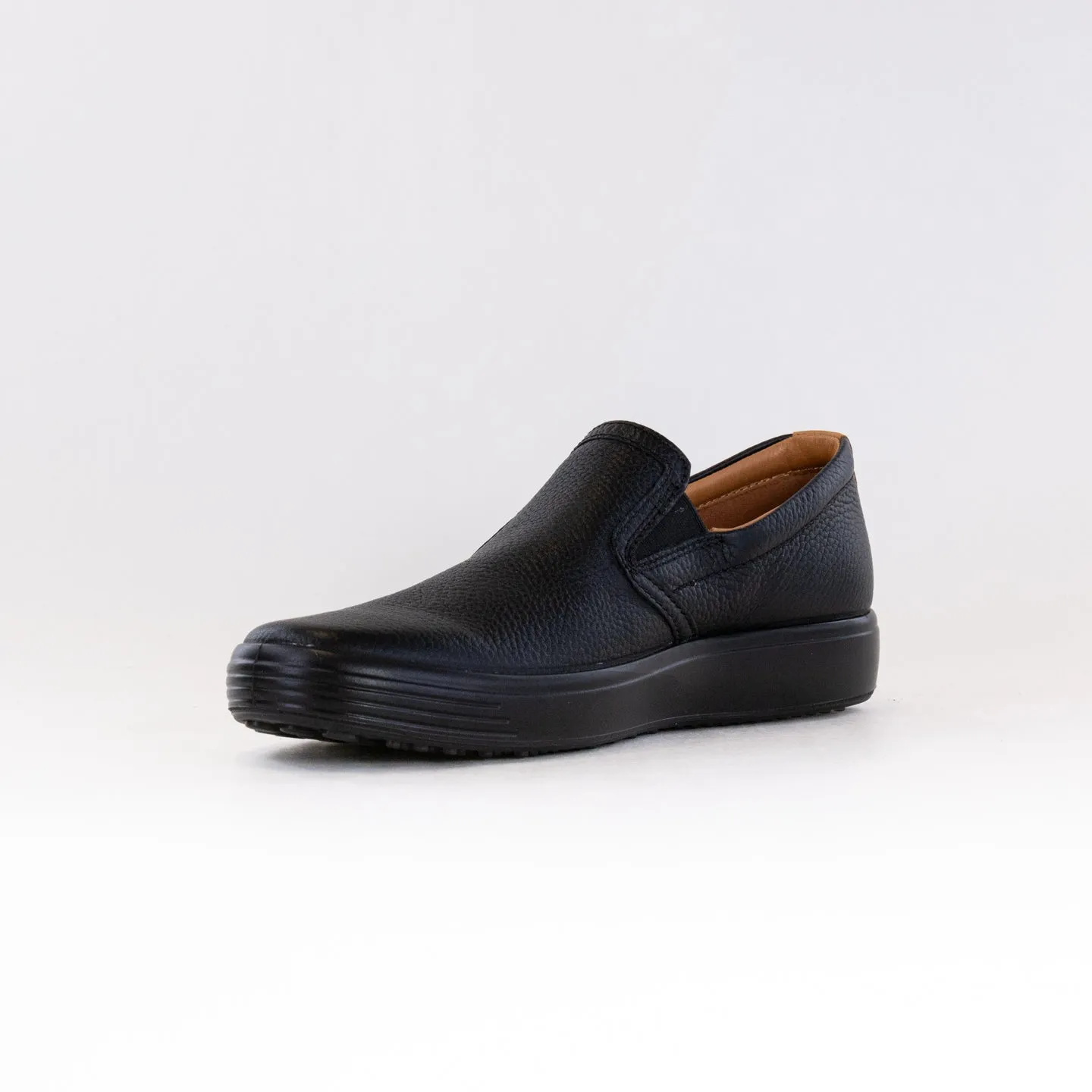 Ecco Soft 7 Slip-On 2.0 (Men's) - Black/Lion