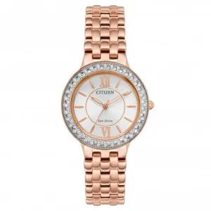 Eco-Drive Ladies Silhouette Crystal   Watch FE2088-54A