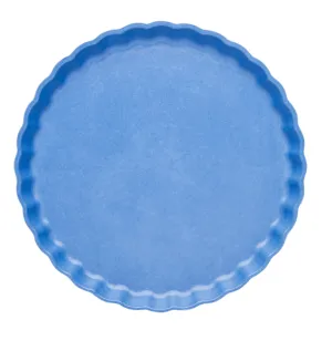 Eco Pleated Salad Plate - French Blue