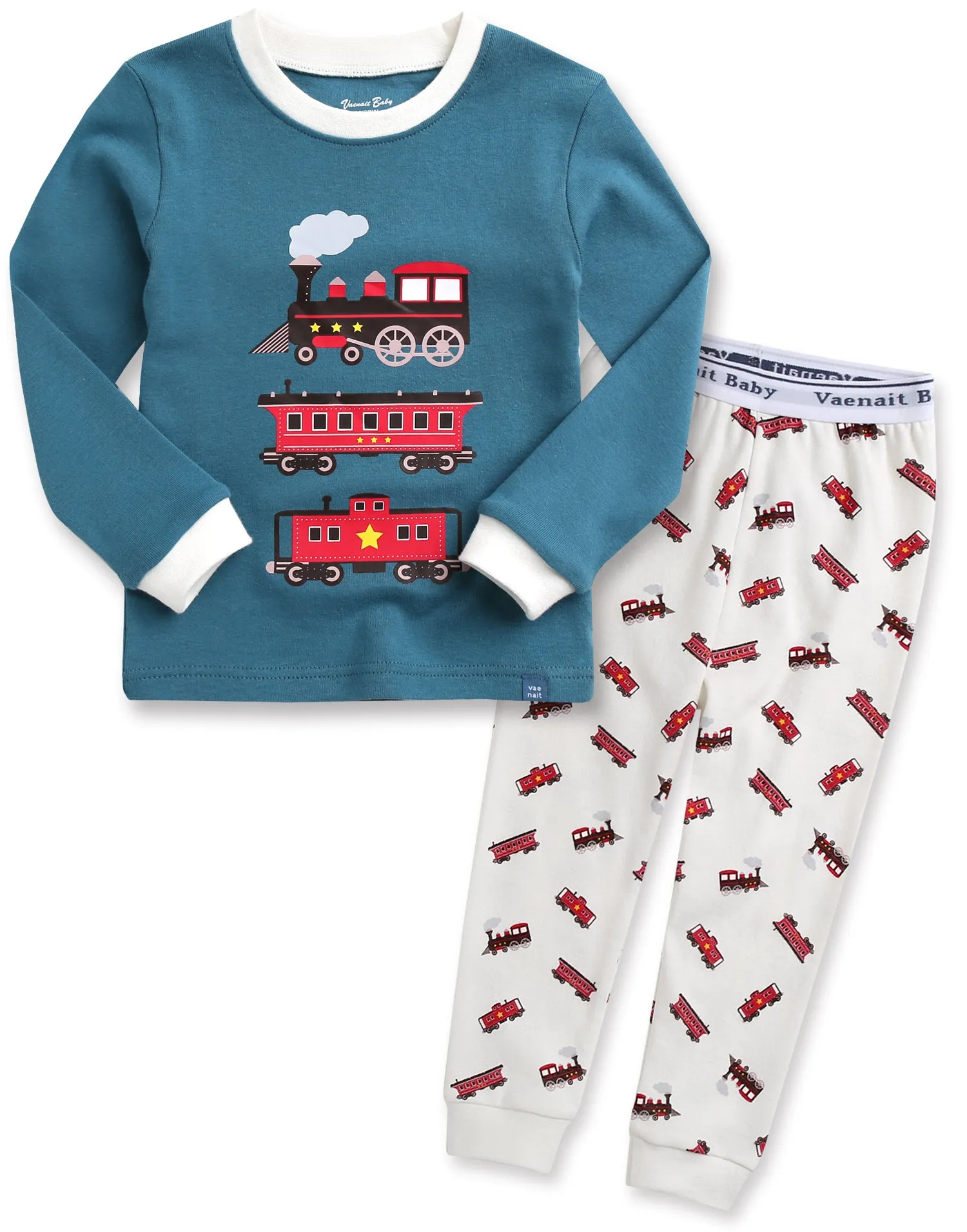 Eco Train Long Sleeve Pajama