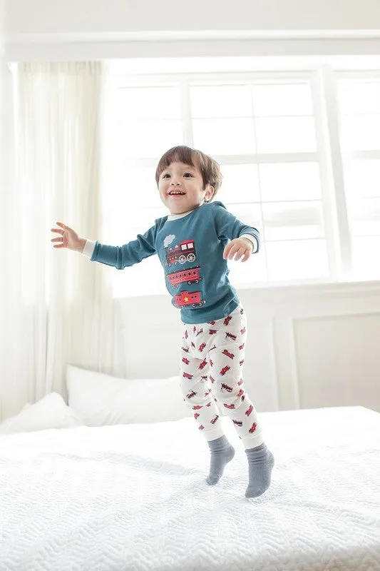 Eco Train Long Sleeve Pajama