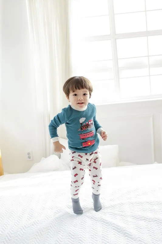 Eco Train Long Sleeve Pajama