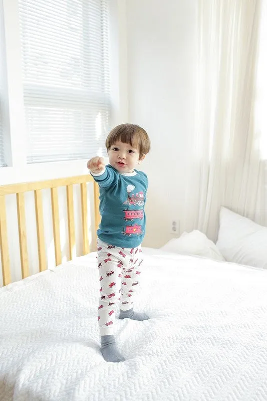 Eco Train Long Sleeve Pajama