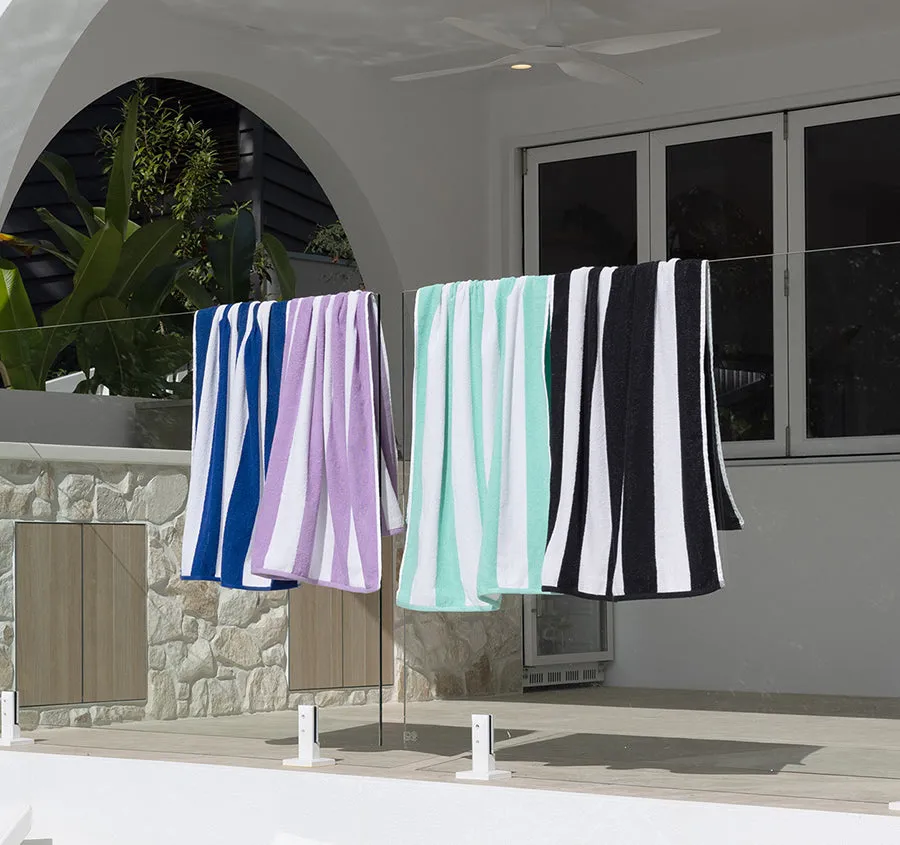 Ecobeach 75x150cm Beach Towel Turquoise