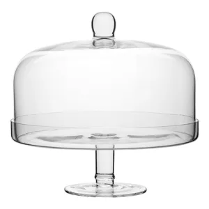 Ecology Classic Cake Stand with Dome - 28cm