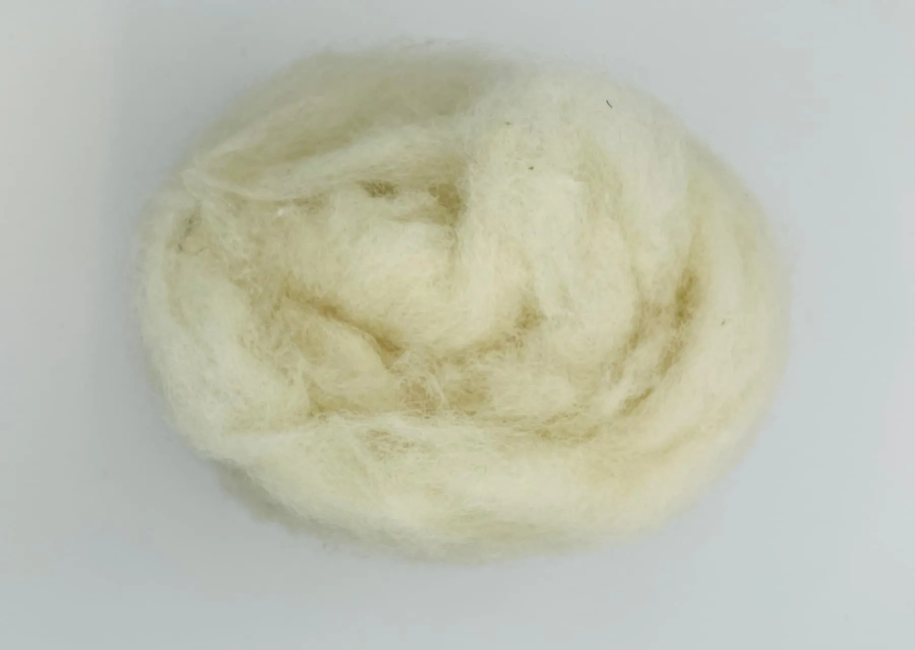 Ecru Carded Irish Wool