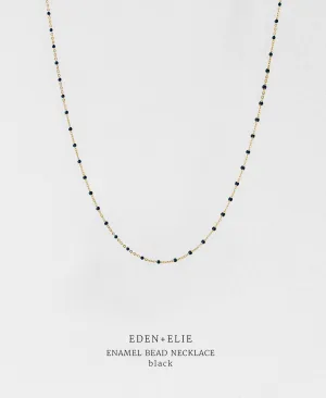 EDEN   ELIE Enamel Bead Necklace