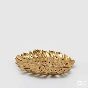 Edg- piatto monstera gold | rohome