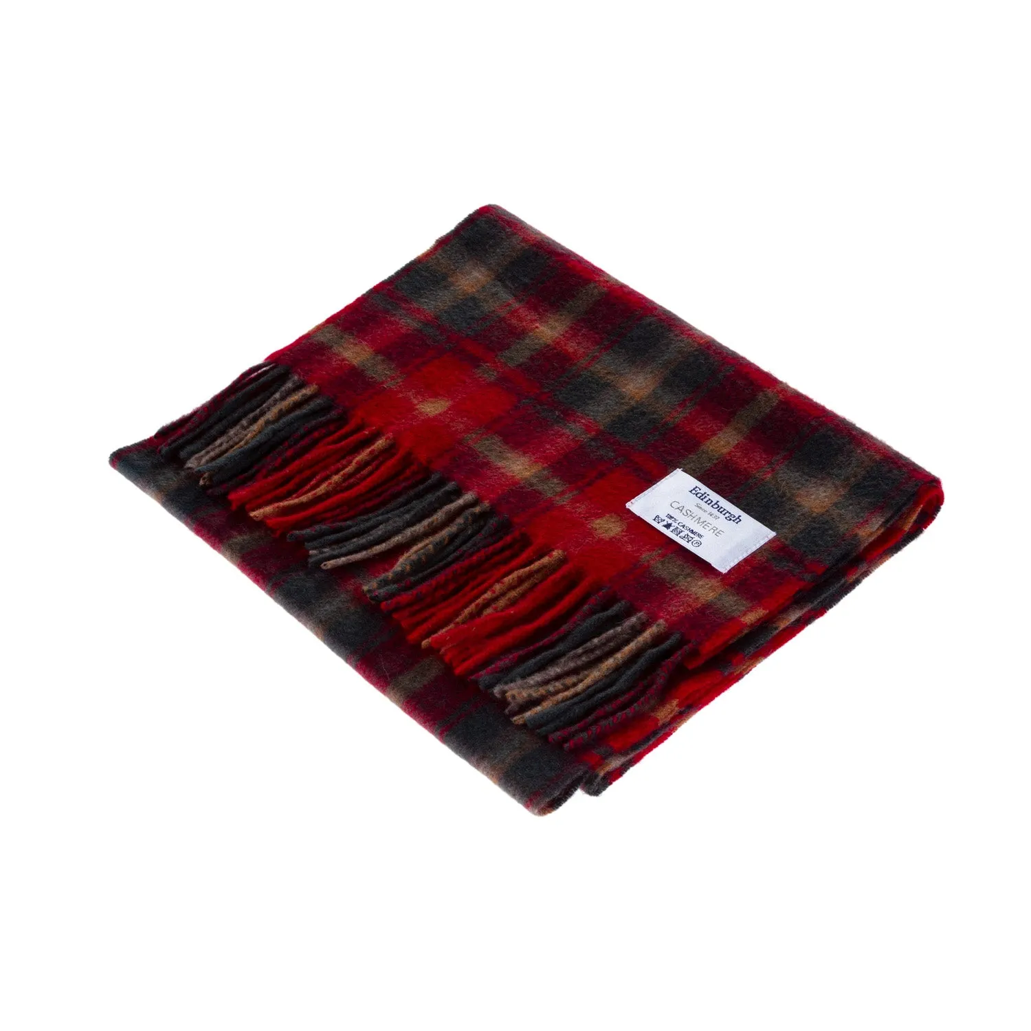 Edinburgh Cashmere Scarf  Maple