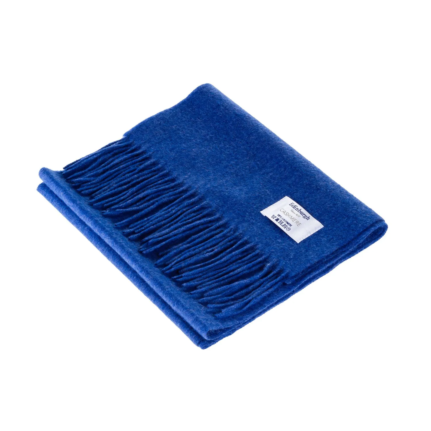 Edinburgh Cashmere Scarf  Soft Denim