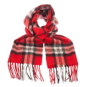 Edinburgh Cashmere Scarf  Thomson Red