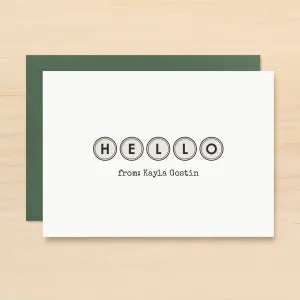 Editor Personalized Stationery