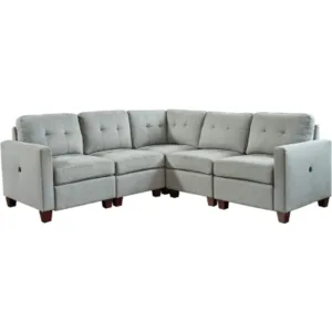 Edlie 5 Piece Sectional