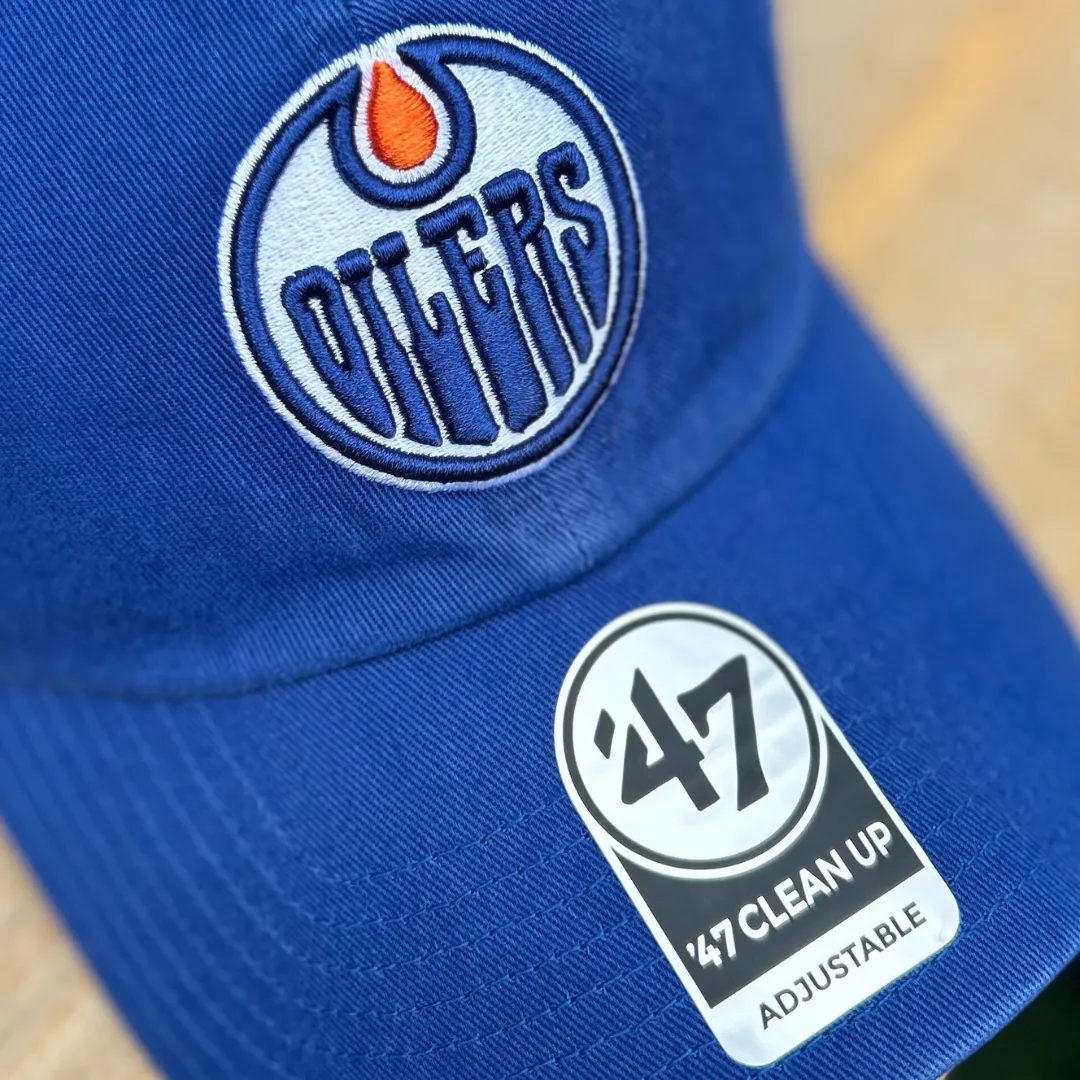 Edmonton Oilers NHL Clean Up Cap