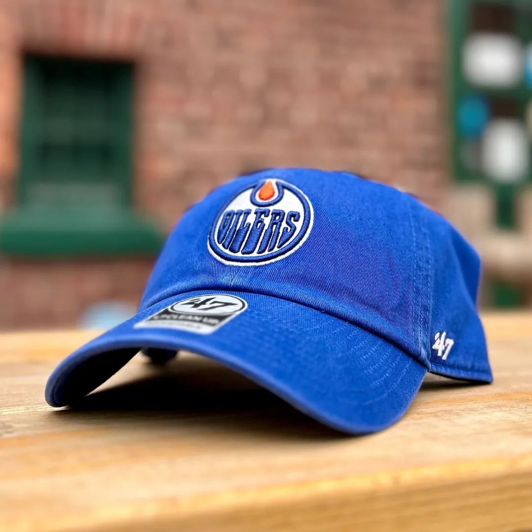 Edmonton Oilers NHL Clean Up Cap