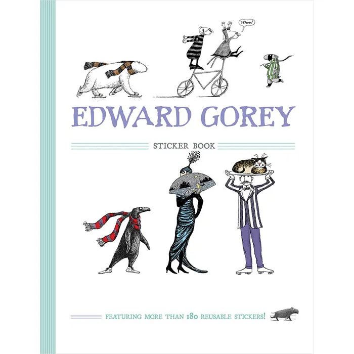 Edward Gorey Sticker Book