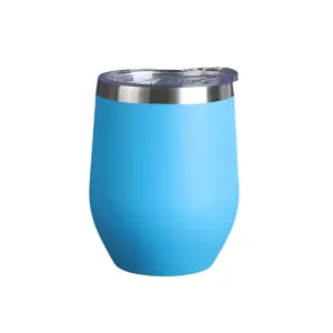 Eggshell Wine Glass Stainless Steel Thermos Bottle