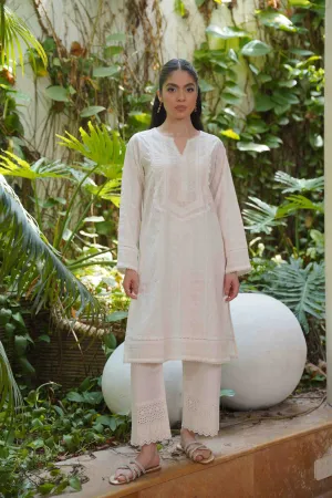 Eid Edit '24 - Firn Kurta - White