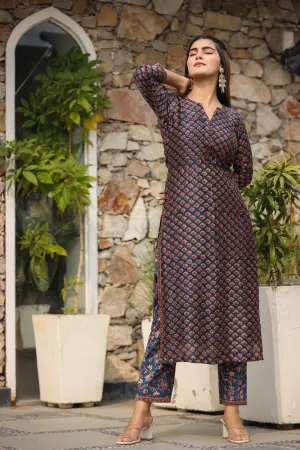 Eila Chanderi Pintuck Kurta Lining and Pant Only