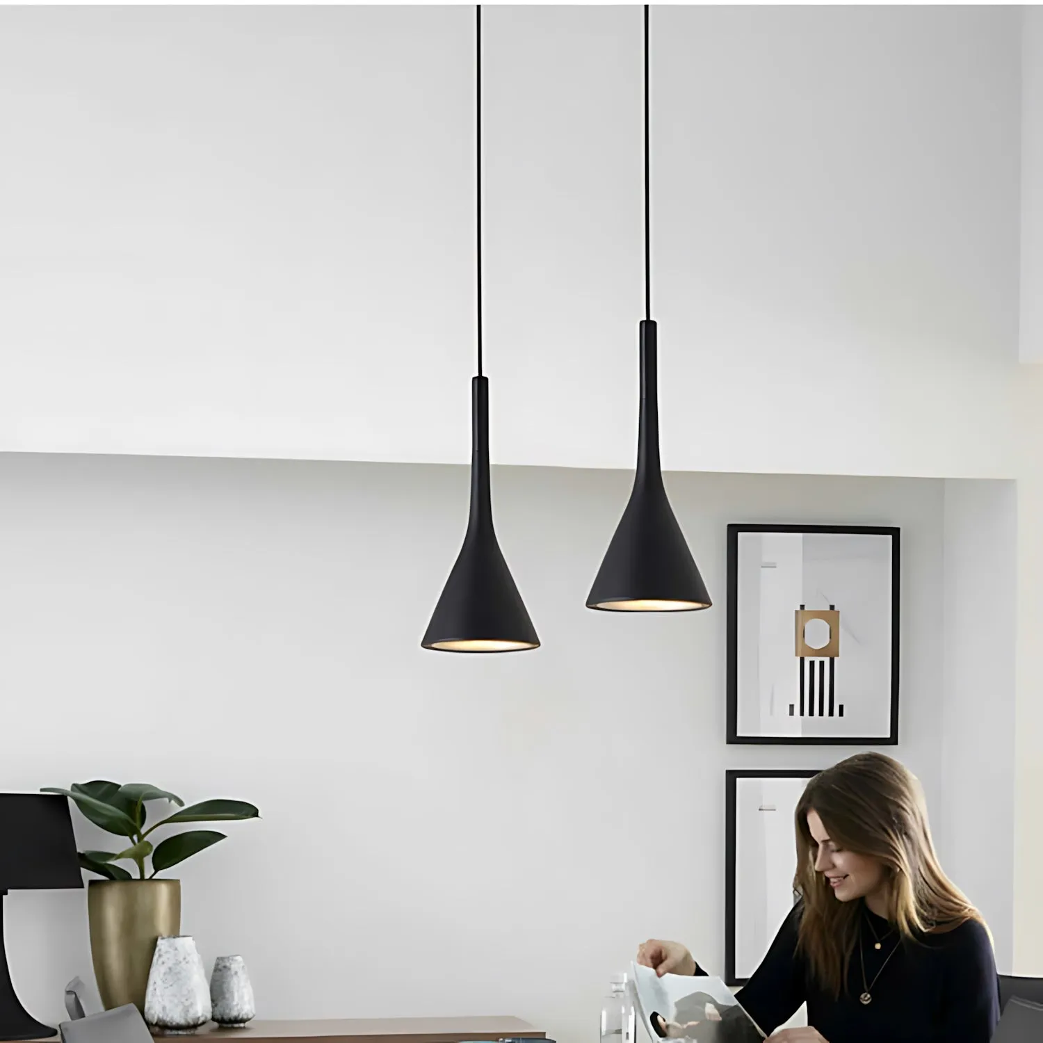 Eisenberg - Modern Triangular Pendant Lamp