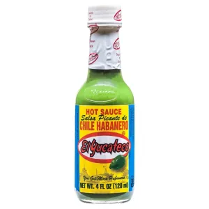 El Yucateco Green Habanero Hot Sauce 4oz