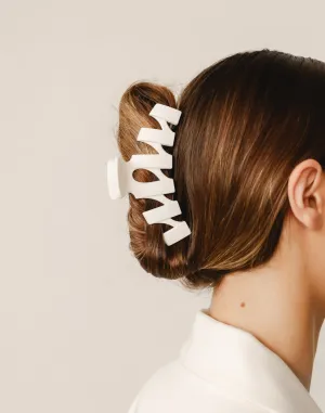 Ela Hair Clip (White)