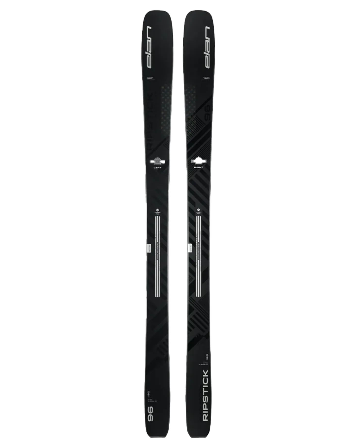 Elan Ripstick 94 Black Edition Flat Women's Snow Skis - 2025