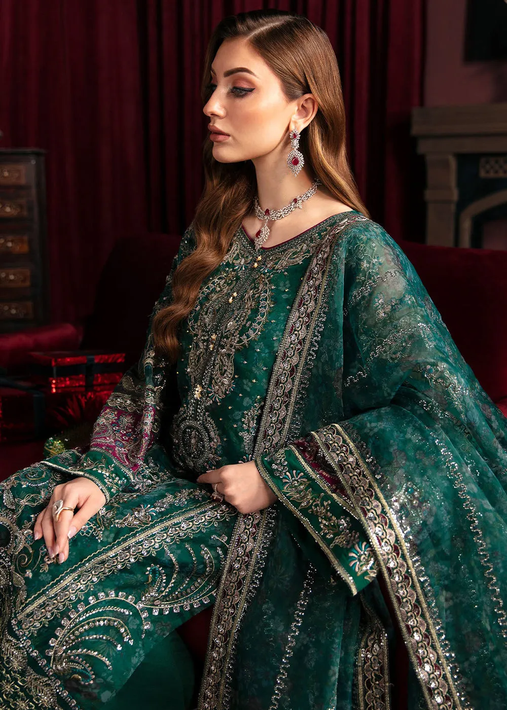 Elanora Embroidered Formals' 24 by Nureh | CHARM