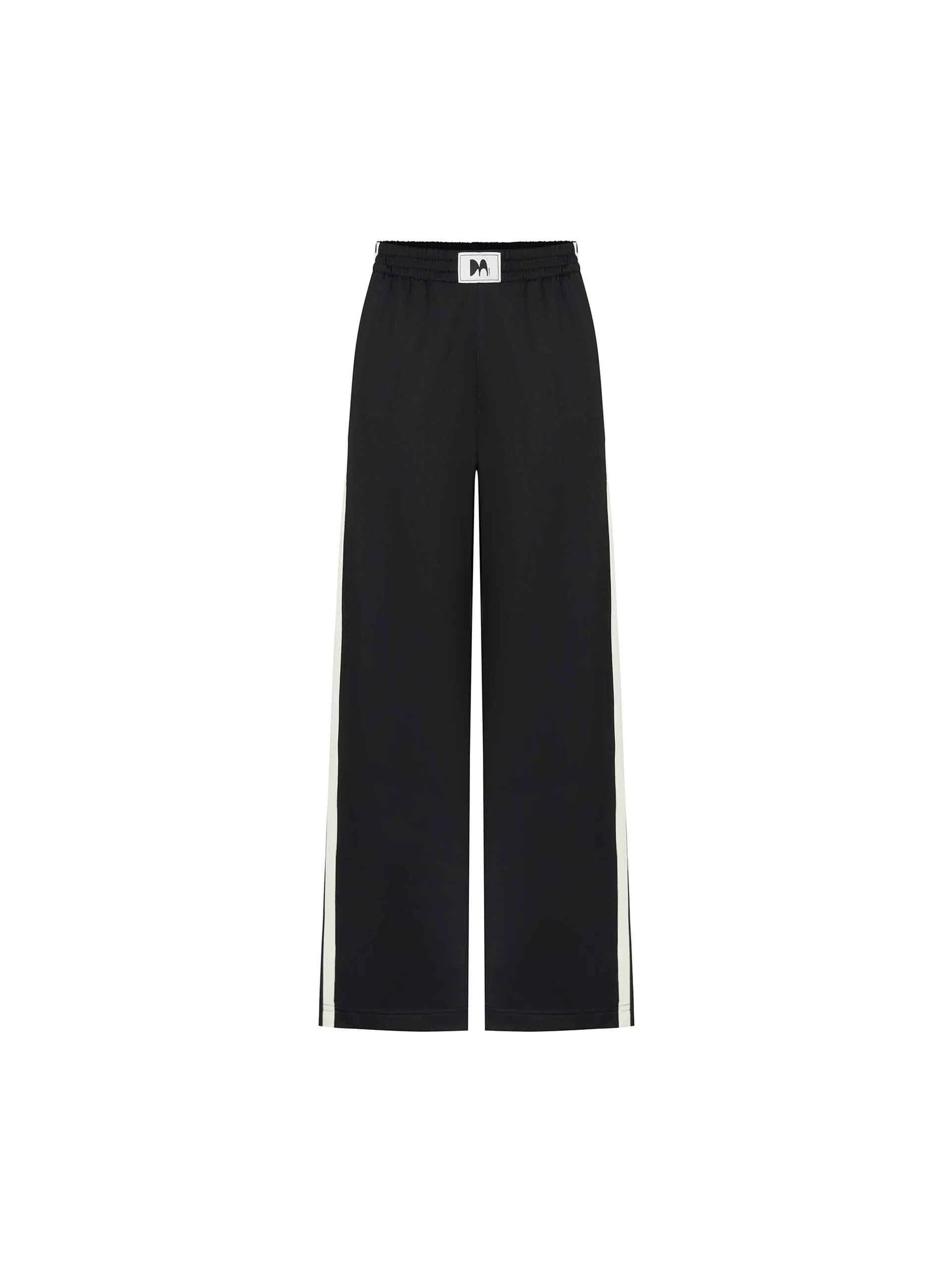 Elasticated Waist Straight Pants