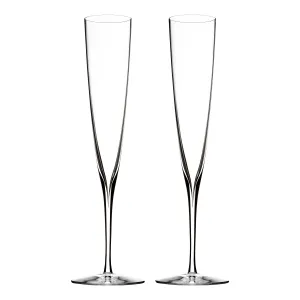 Elegance Champagne Trumpet Glasses (Set of 2)