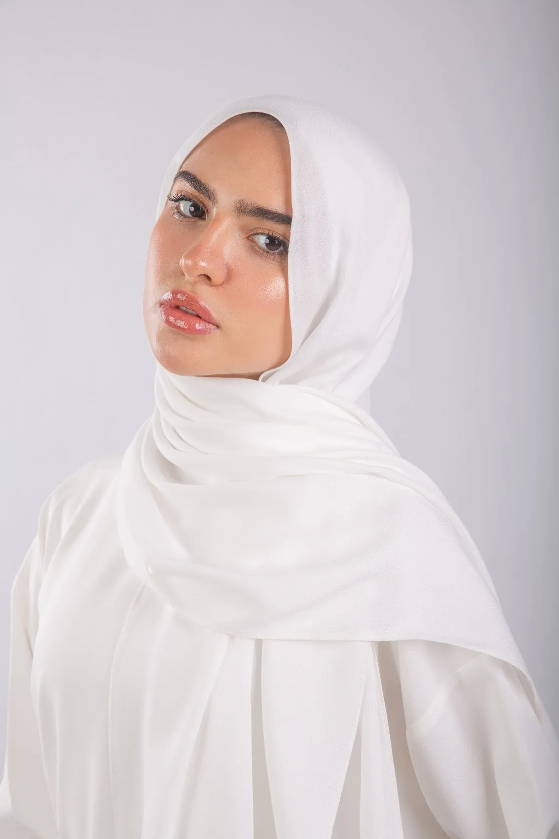 Elegance Modal Hijab -Off White