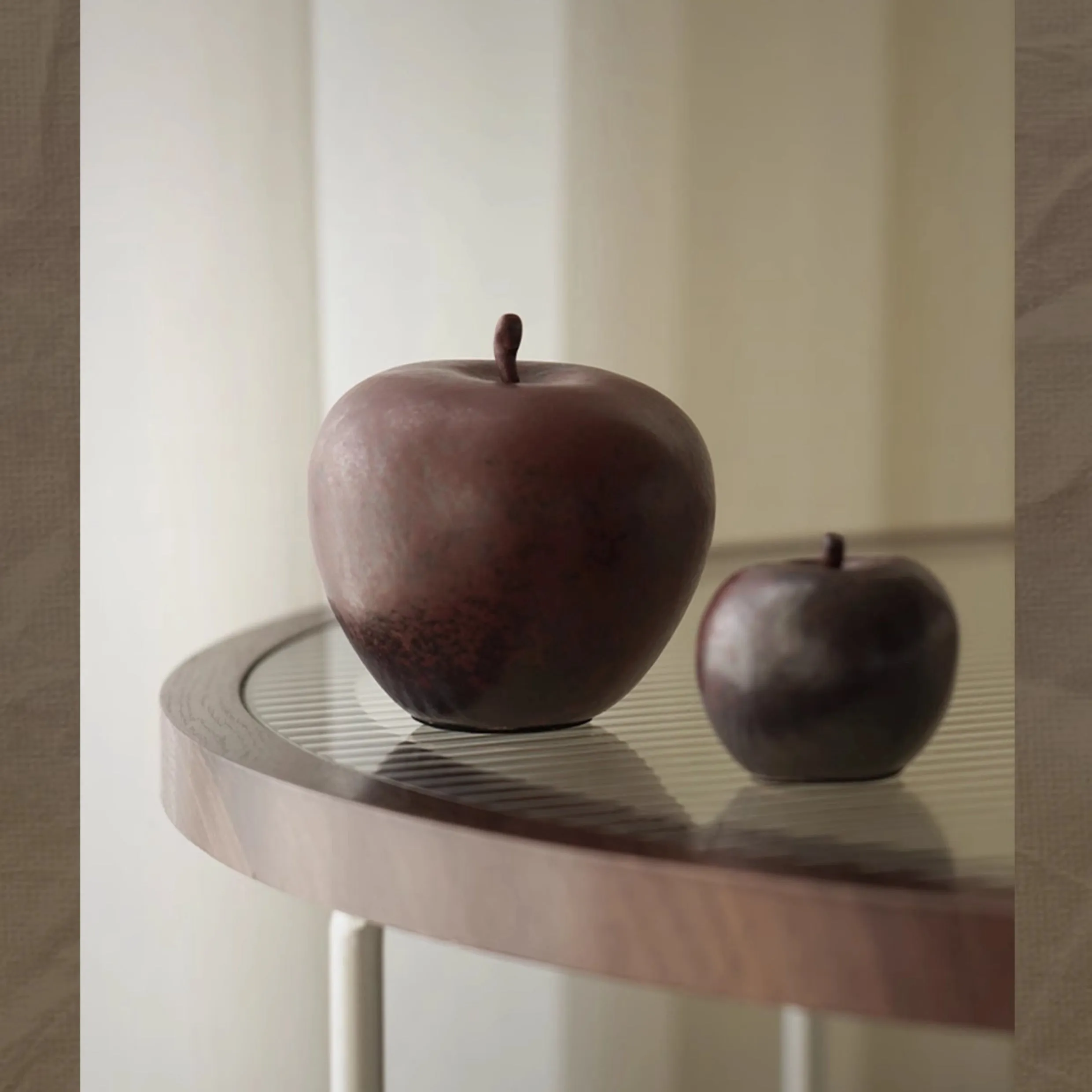 Elegant Ceramic Apple