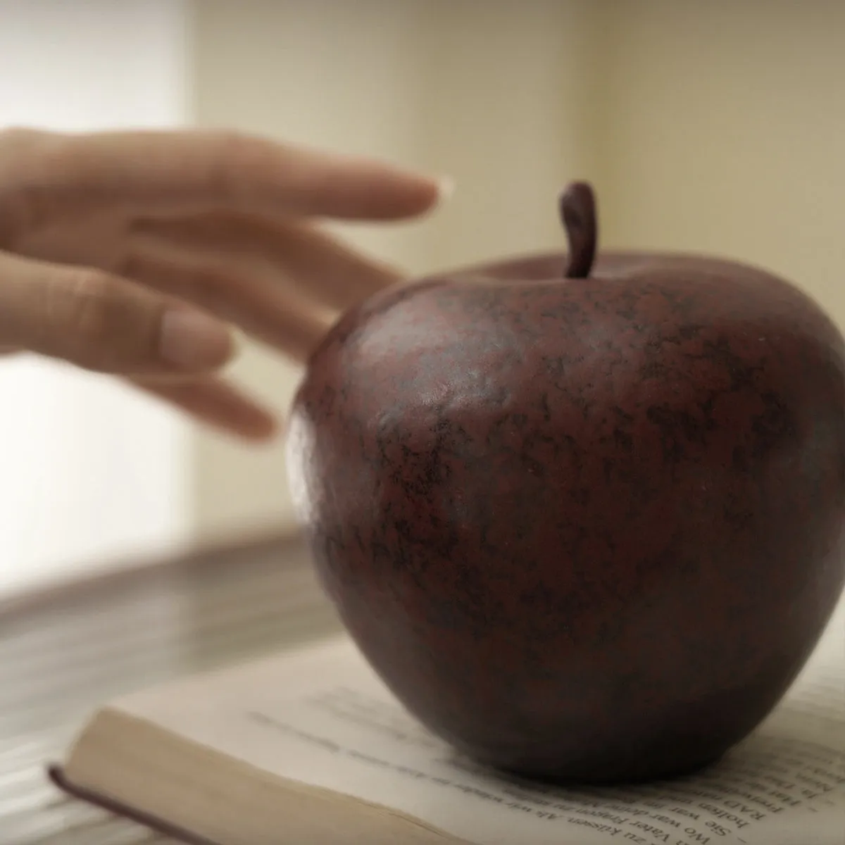 Elegant Ceramic Apple