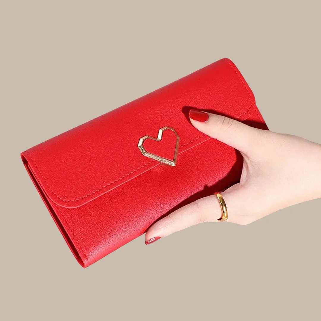 Elegant Classic Soft Leather Wallets for Women