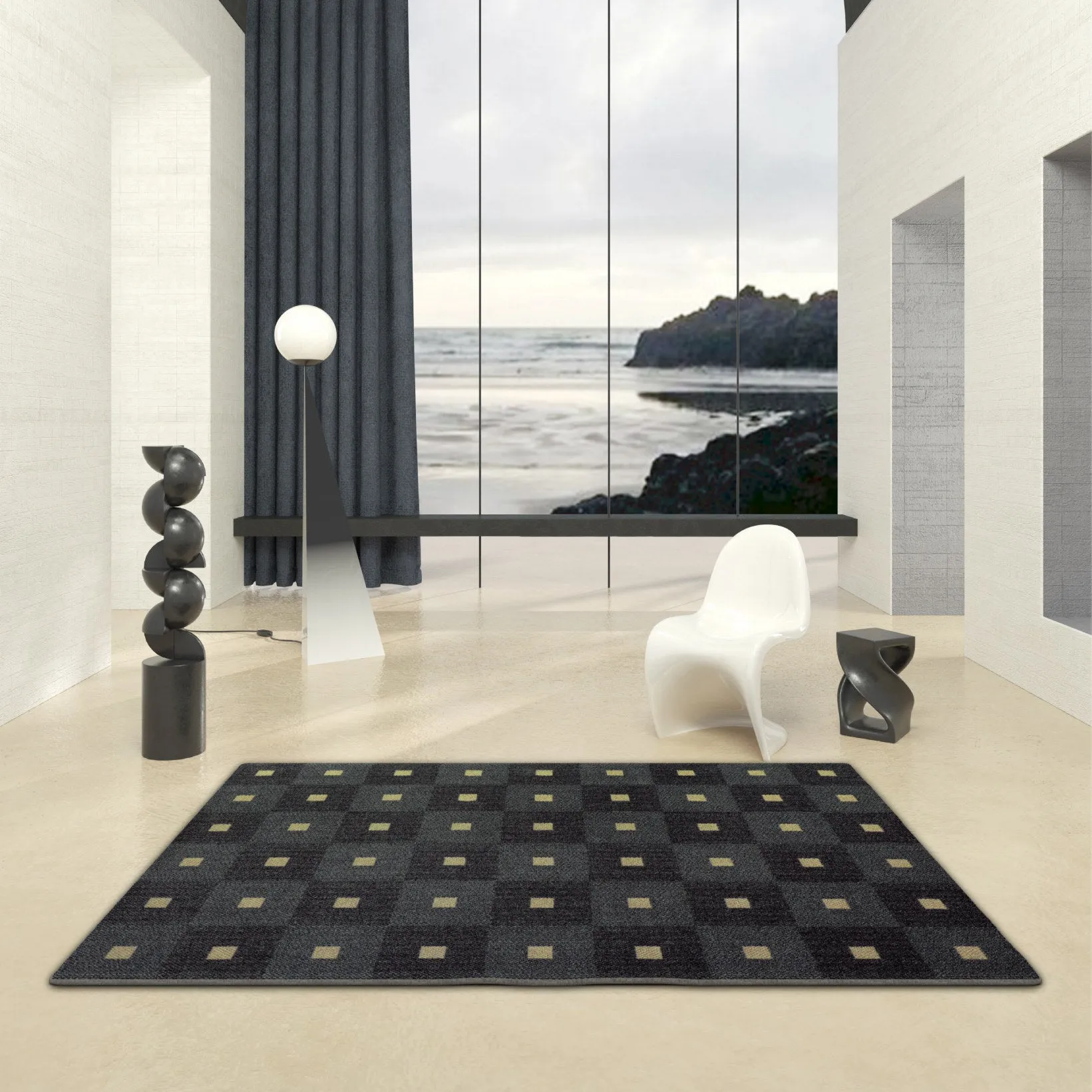 Elegant Design Wool Rug