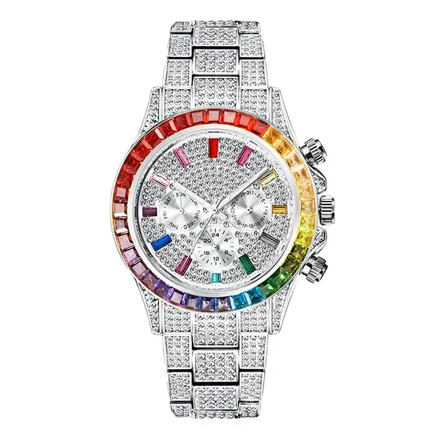 Elegant Diamond Calendar Watches